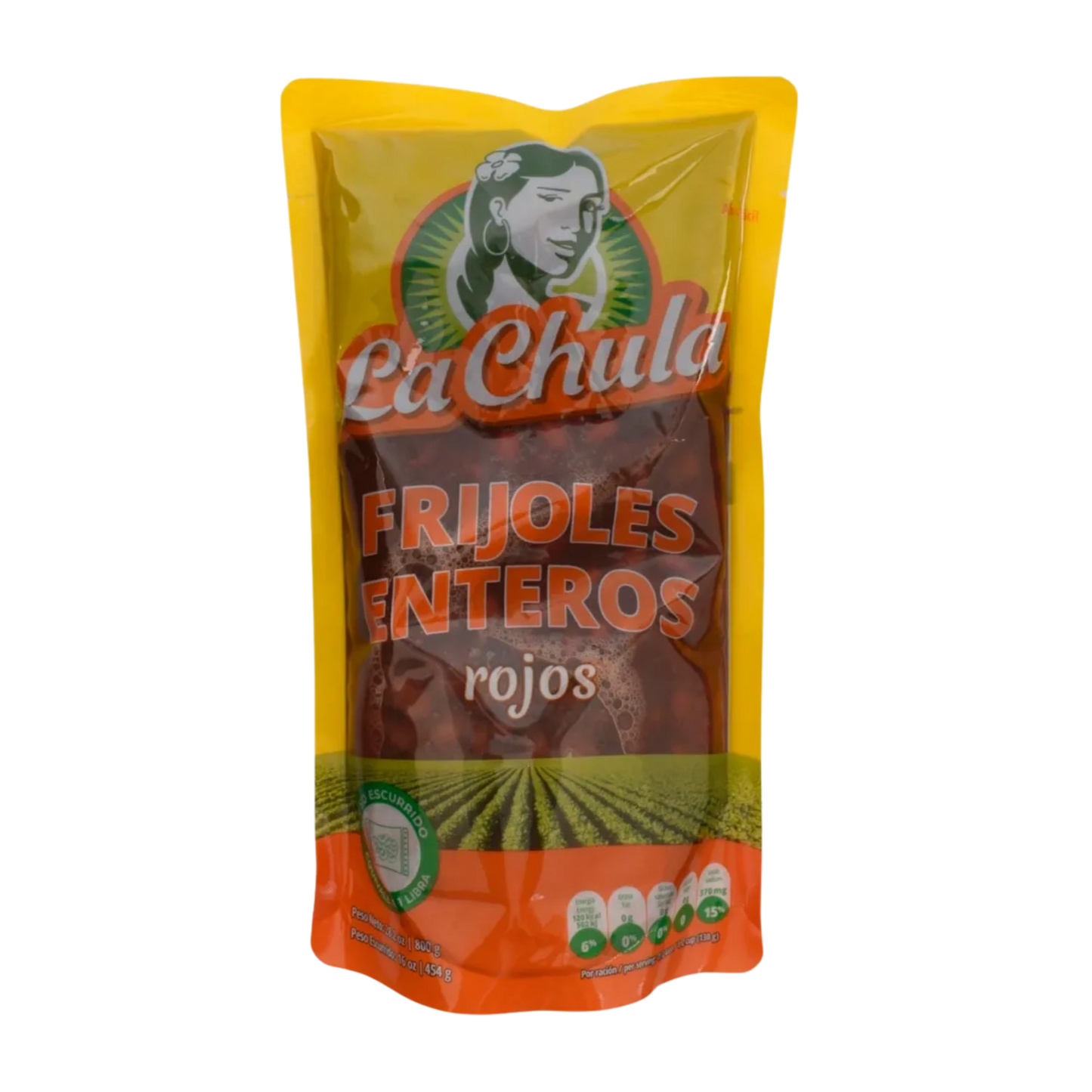 Frijole entero La Chula 800GR