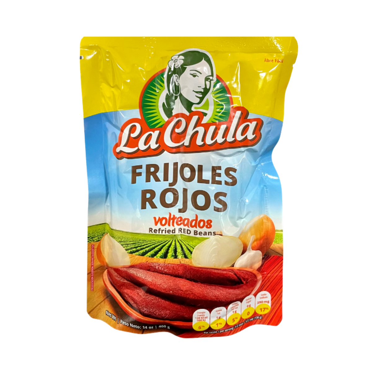 Frijol volteado La Chula 400GR