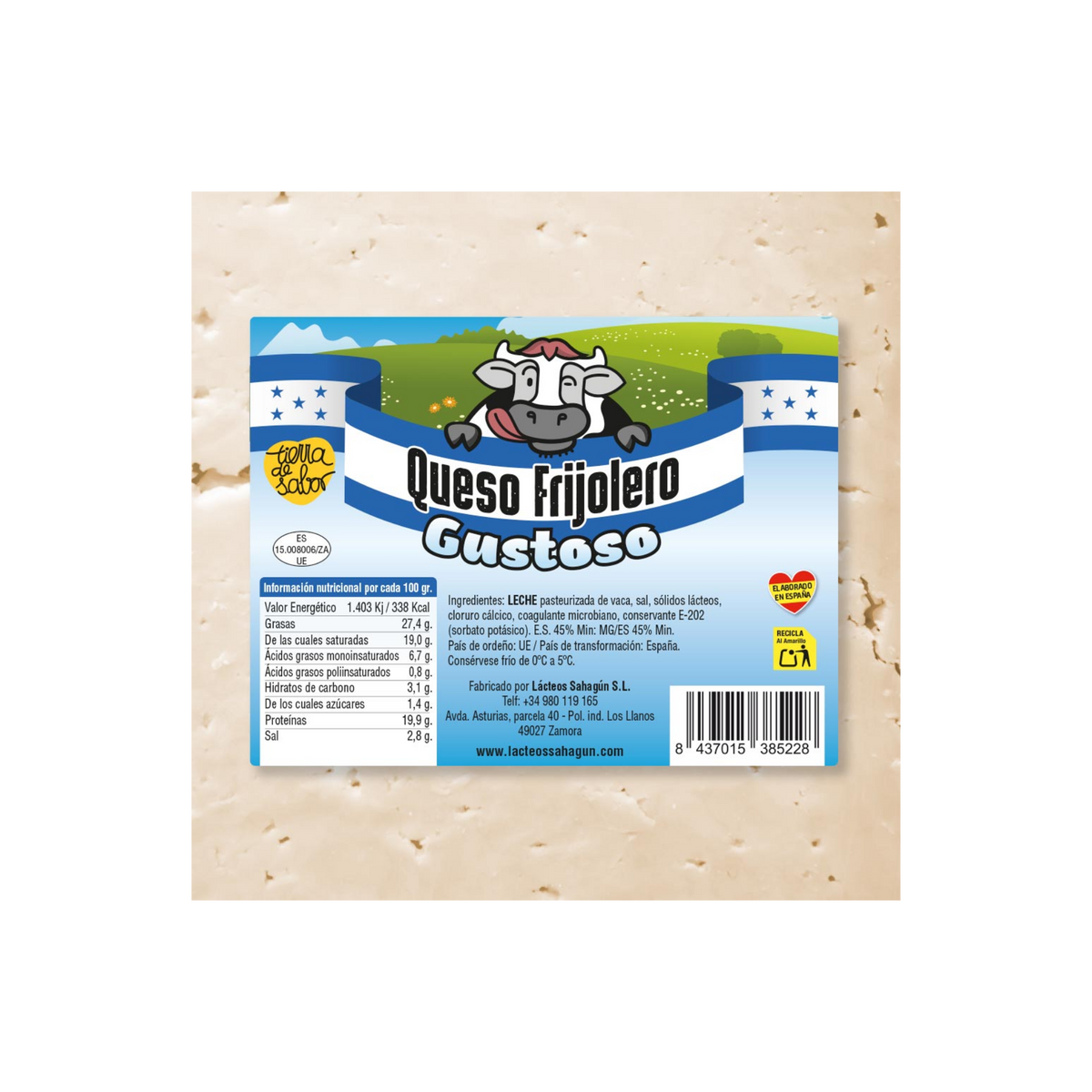 Queso Frijolero Gustoso 500GR
